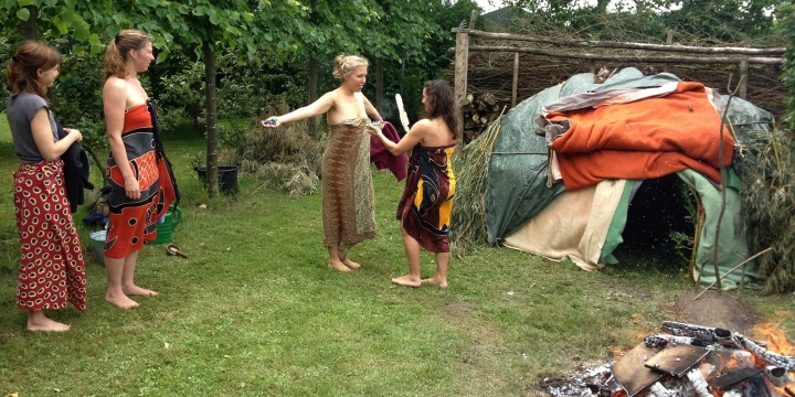 Zweethutceremonie Hoogland 16 Augustus 2015